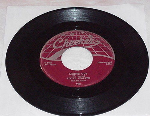 blues 45rpm record little walter web top checker 786 time