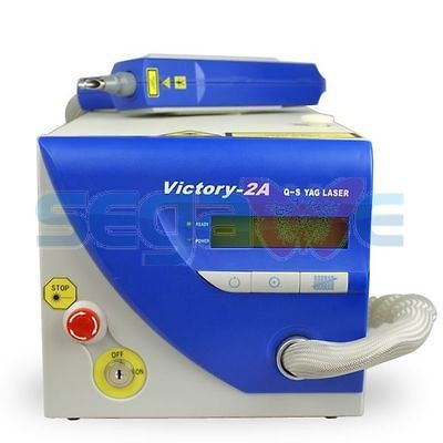 POWERFUL TOPLASER Portable Q SWITCH YAG LASER EYEBROW TATTOO REMOVAL 