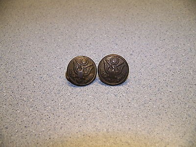   Military Uniform Buttons WATERBURY Scovill Manufacture Company