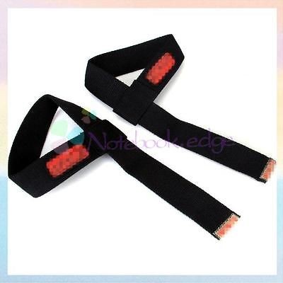 Bodybuilding Weight Lifting Hand Wrist Strap Wrap Support Sports Black