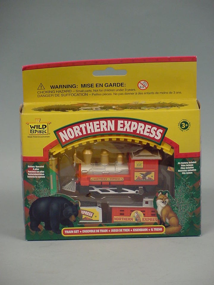 northwestern train set by wild republic new 