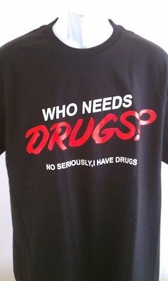   DRUG T SHIRT KUSH POT WEED MARIJUANA NEW SM MED LG XL 2X WIZ KHALIFA