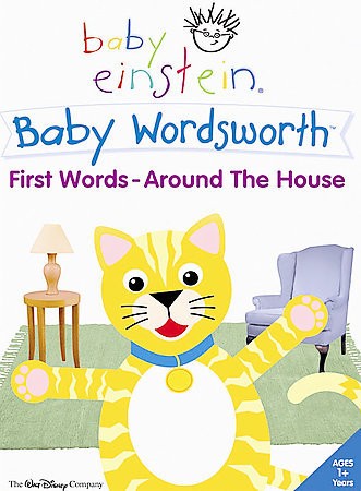 Baby Einstein Baby Wordsworth First Words   Around The House (DVD 