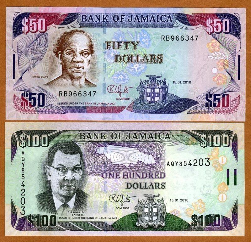   Money  Paper Money World  North & Central America  Jamaica