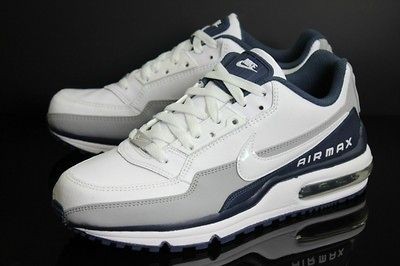 407979 125] Air Max LTD White Midnight Navy Wolf Grey US Mens