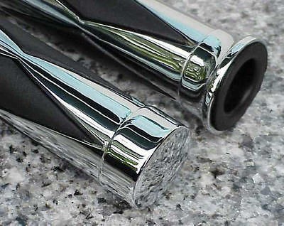 Yamaha VMax V Max Virago 250 535 750 1100 CHROME GRIPS