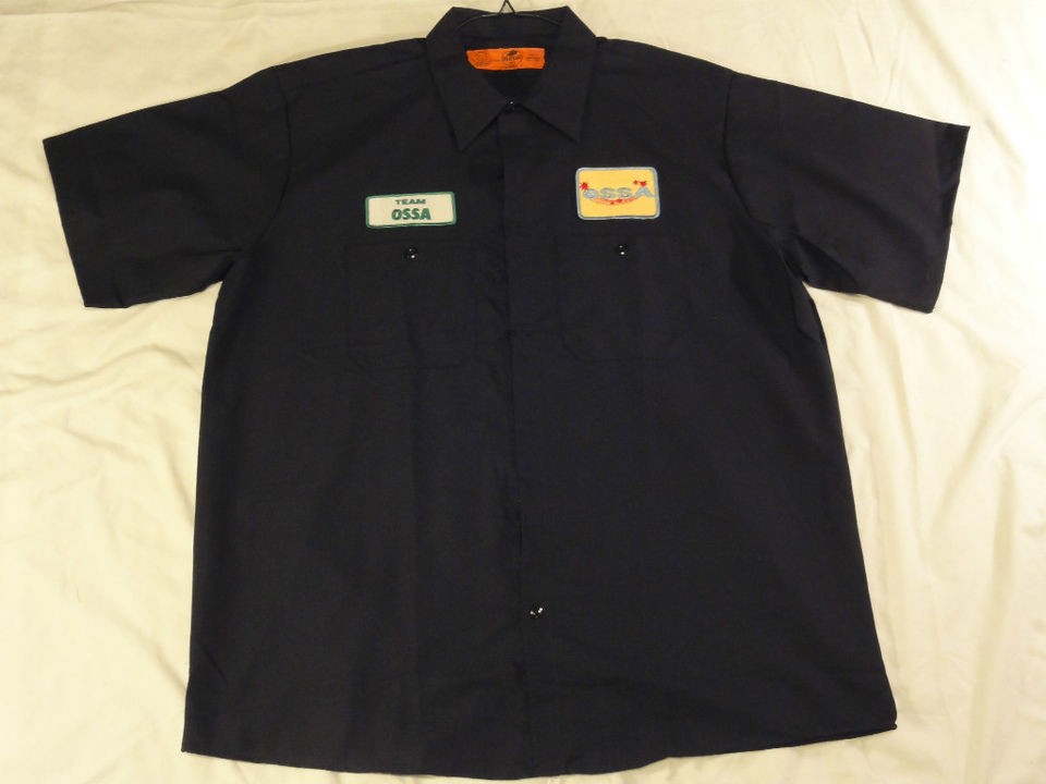   OSSA PATCH MECHANIC SHIRT TRIALS MAR 160 175 230 250 YANKEE EXPLORER