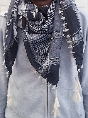 Keffiyeh Palestinian Scarf Yasser Arafat Style Shemagh Original Style 