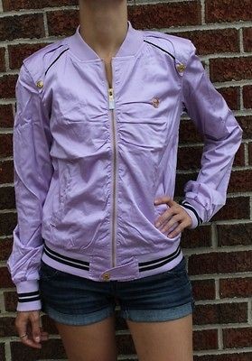 55DSL BY DIESEL Womens Juice Purple Varsity Jacket 00D5FP Sz XS $200 