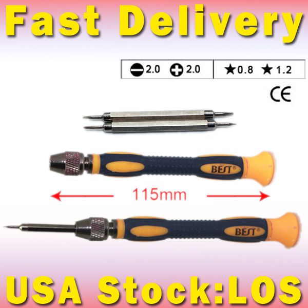 in 1 Dual Sides 5 Point Star Pentalobe/Pentacle Screwdriver Phillips 