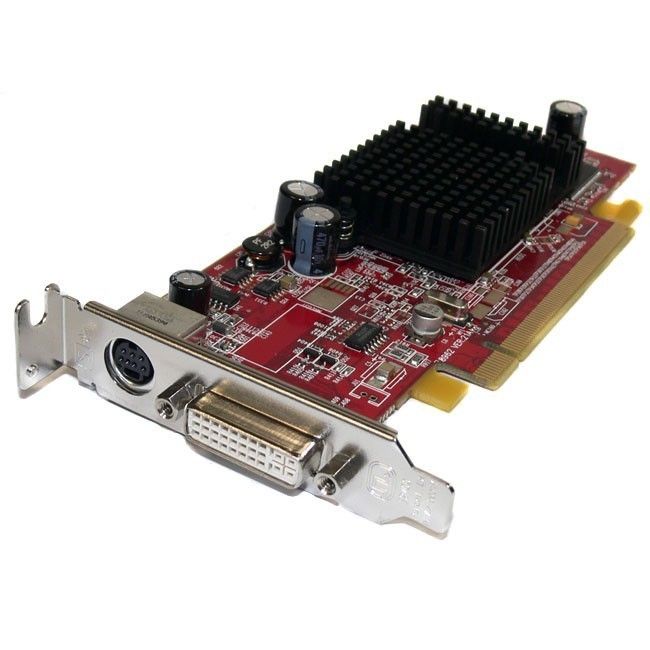 128MB HP ATI Radeon X300SE DVI I TV Out PCI E Low Profile 361266 001 