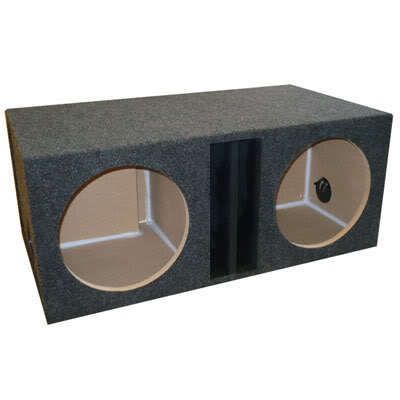12 inch DUAL SUBWOOFER SUB BOX ENCLOSURE VENTED OBCON USA MADE