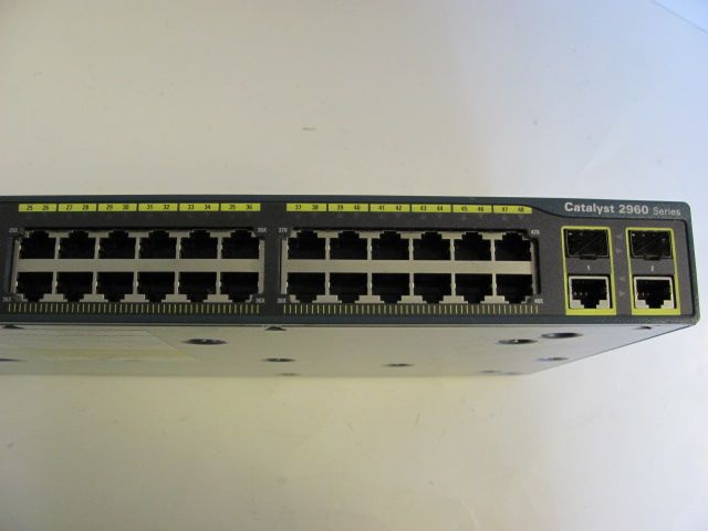   working condition, 48 Ethernet 10/100 ports and 2 dual purpose uplinks