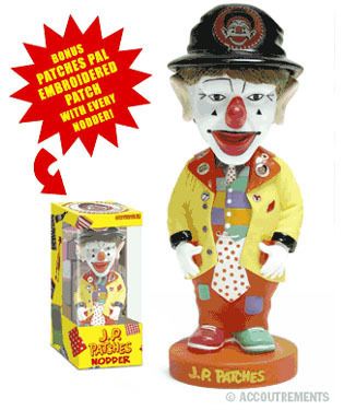 Patches Clown Nodder Bobblehead Doll PAL Patch Seattle
