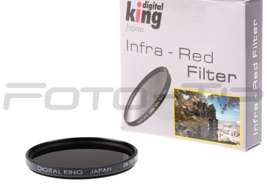 ir 720nm para la fotografia infraroja de digital king 72mm