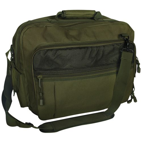 OLIVE DRAB SUPER DELUXE 3IN1 FIELD TACTICAL BRIEFCASE   Computer,16 x 