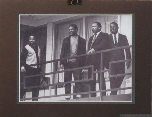 Martin King Jackson Abernathy Lorraine Hotel Photo