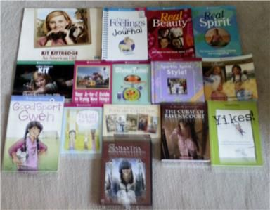 81 American Girl Library Books, 2 CD set & 1 DVD. Books are 