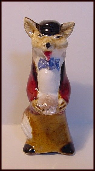 Stuart Bass Pie Bird Funnel Vent Fox Holding A Pie