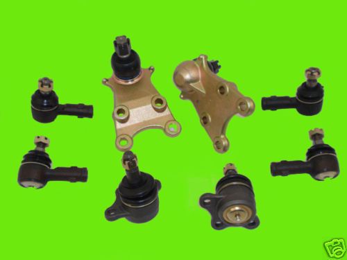 Ball Joints 4 Tie Rod Ends Acura SLX Trooper 95 96 02