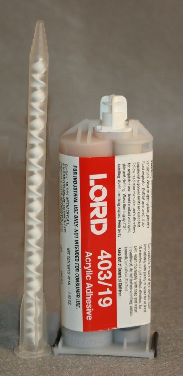 Lot of 6 Lord Glues 403 19 Acrylic Adhesive