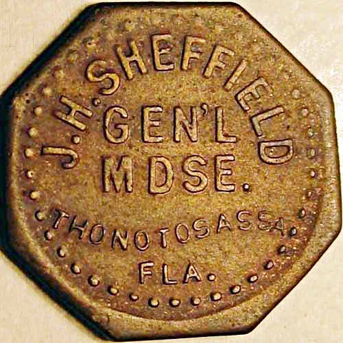 Thonotosassa Florida Good For Token Unlisted Merchant rare town