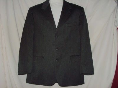 Mens Adolfo Gray Sport Coat Sport Jacket Size 42R