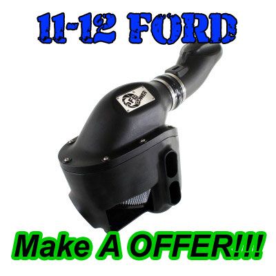 aFe Power MagnumFORCE Stage 2 Si PRO DRY S Intake Systems; Ford Diesel 