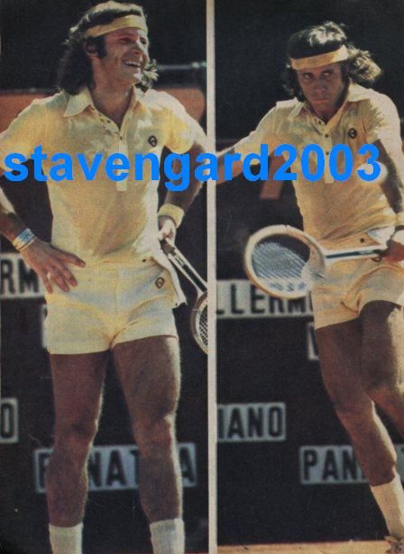 Guillermo Vilas vs Adriano Panatta Gran Prix Mag 1975