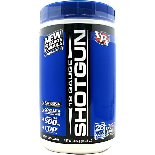 VPX 12 Gauge Shotgun Pre Workout 1 3 lb Pounds New Formula Explosive 