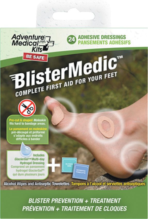 Adventure Medical Kits Blistermedic First Aid ft Foot Adhesive Prevent 