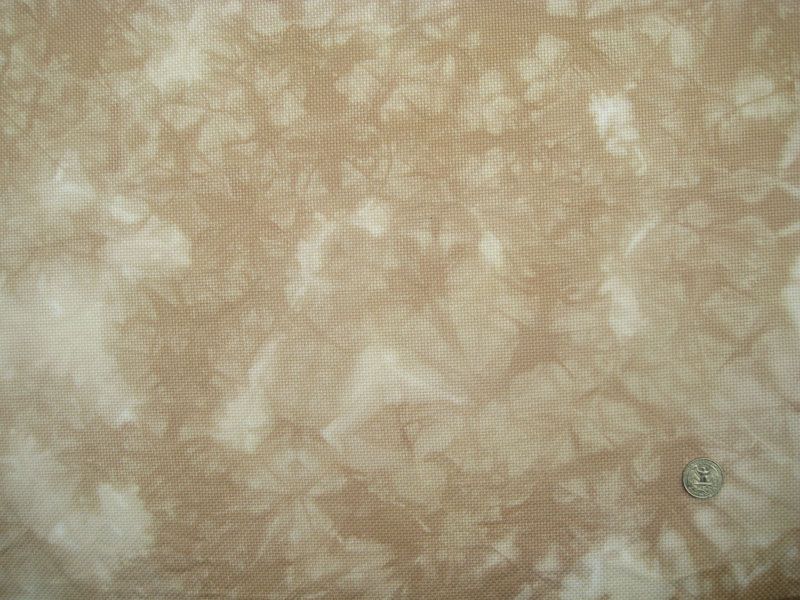 cafe au lait hand dyed aida cross stitch fabric