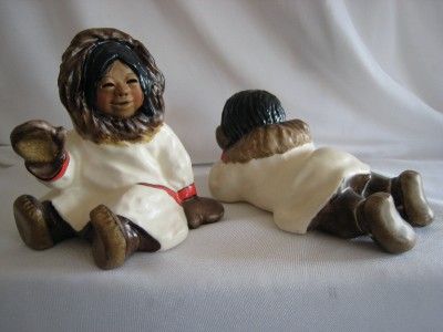 ALAN JOHNSON ALASKA FIGURINES TWO EMMA & DINAH BEAUTIFUL 