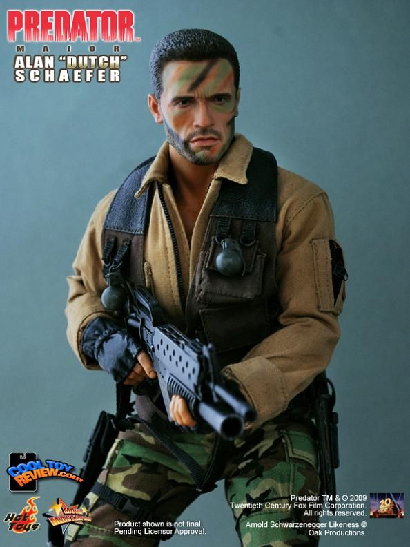   Toys Predator Arnold Schwarzenegger Major Alan Dutch Schaefer