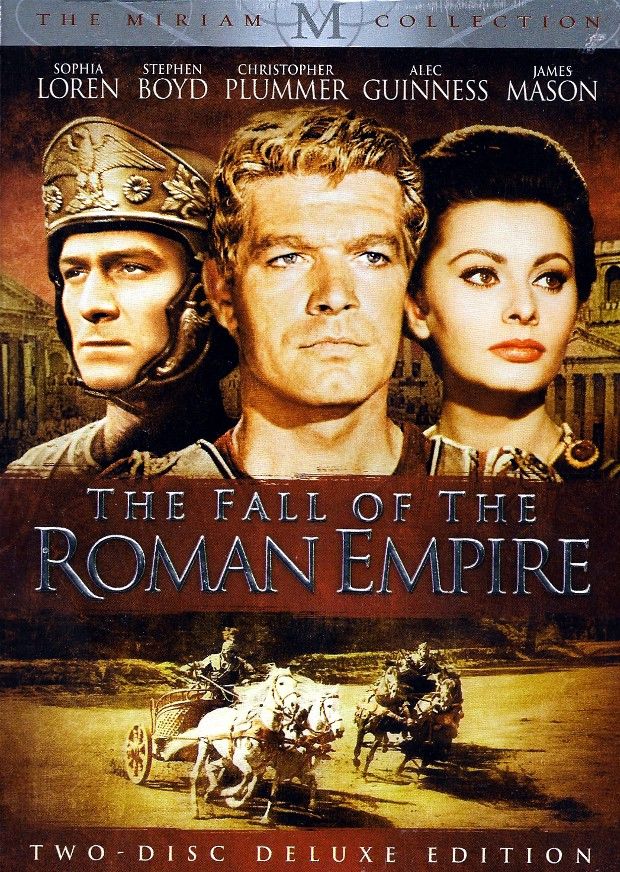   Fall of The Roman Empire 1964 2 Disc Alec Guinness 796019803977