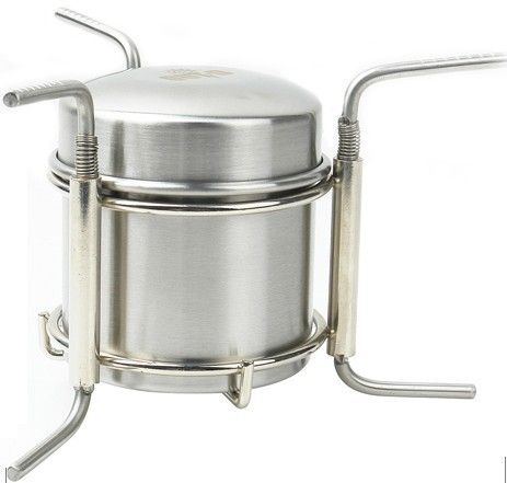   Capacity Backpacking Alcohol Stove for Cook Camping Survival