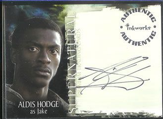 Supernatural Season 2 Auto A 17 A17 Aldis Hodge Jake