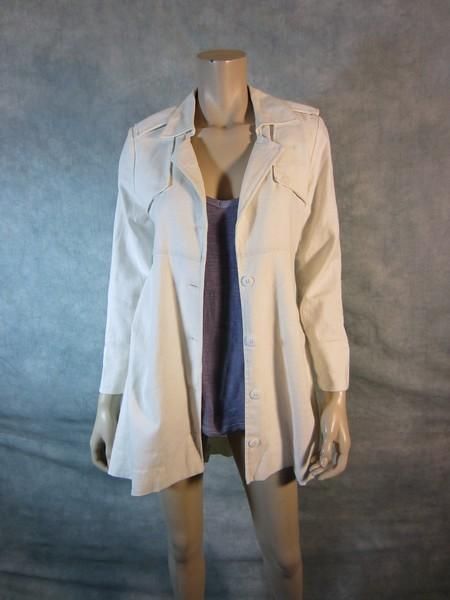 TERRA NOVA SKYE ALLISON MILLER SCREEN WORN LAB COAT & SHIRT EP 109