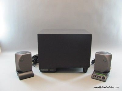 Altec Lansing ADA885 THX Multimedia Computer Speaker System Pair 