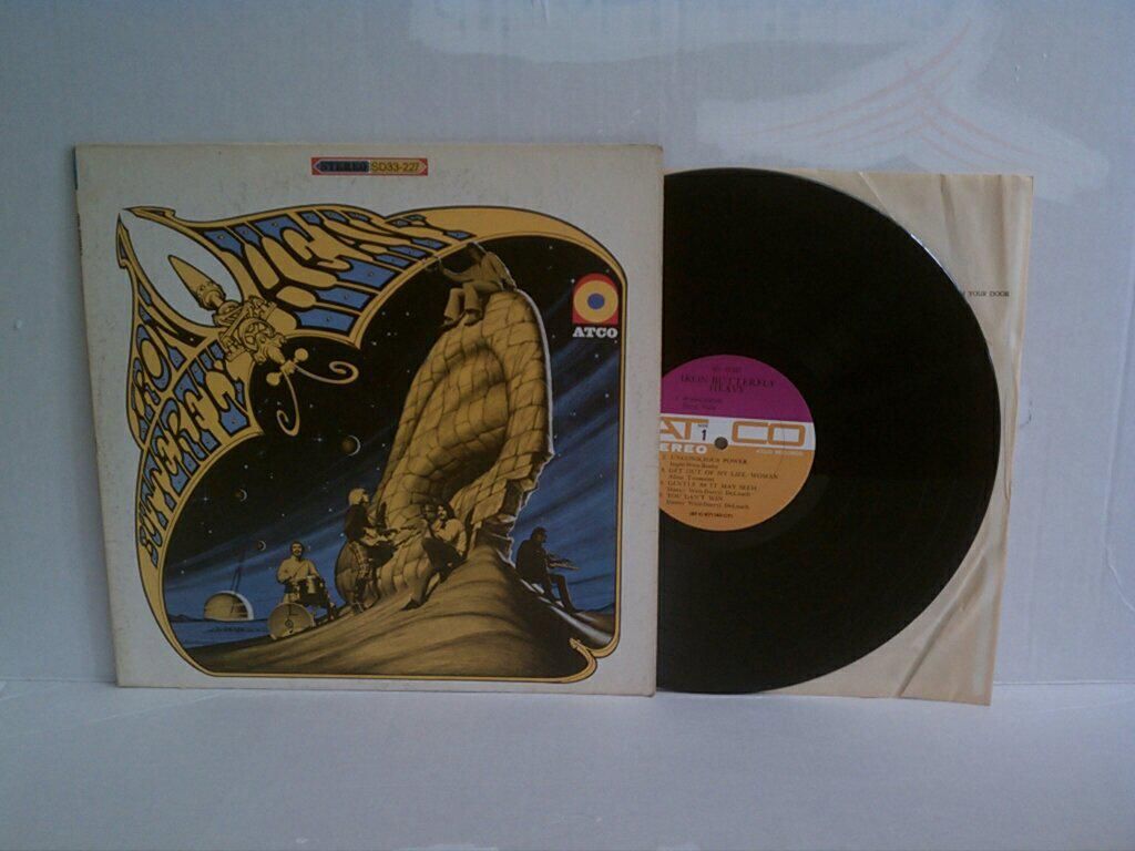 Iron Butterfly – Heavy RARE Purple Tan Label