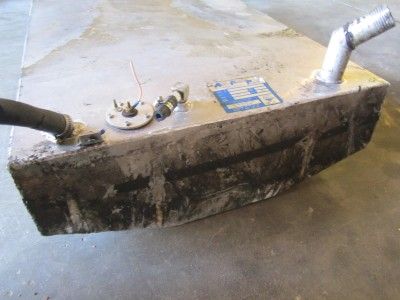 used aluminum 33 gallon gas fuel tank marine boat