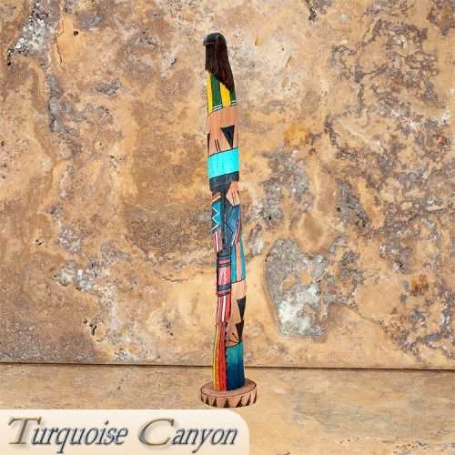 Navajo Native American Long Hair Kachina by Deicon SKU#222104