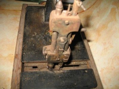 Old Sewing Machine Howe Amasa Model Marked with  A 