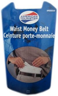 American Tourister Waist Money Belt Ivory