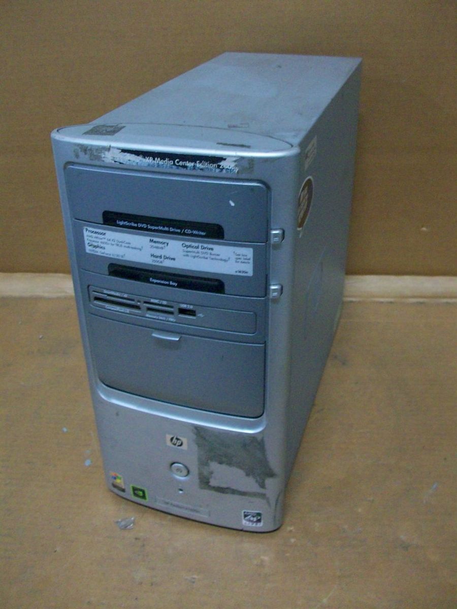 HP Pavilion AMD Athlon 64 X2 4600 @ 2.4 Ghz / 2GB / 400 GB HDD