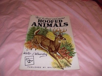 How to Draw and Paint Hoofed Animals Walter Foster