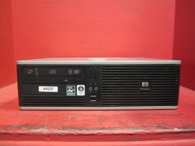 HP dc5750 AMD ATHLON 64 X2 4800 DUAL CORE 2 5GHz 2GB 250GB HDD A4237