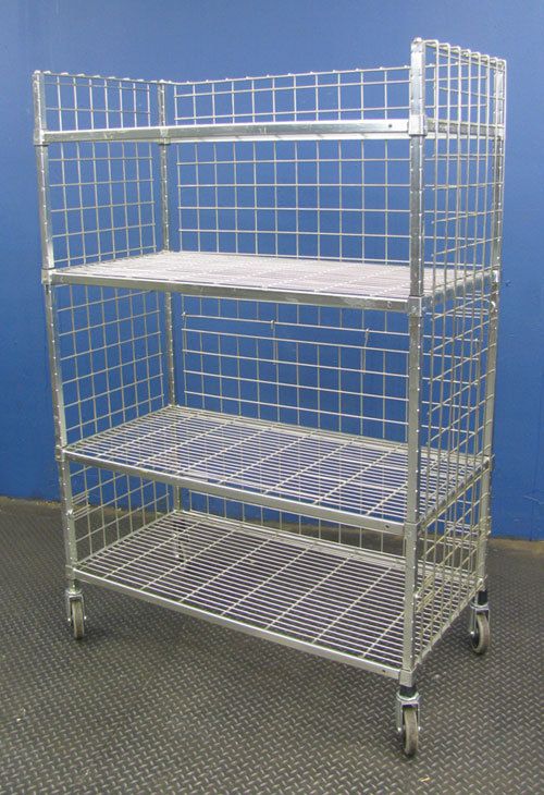 Amco Heavy Duty Rolling Utility Rack Cart