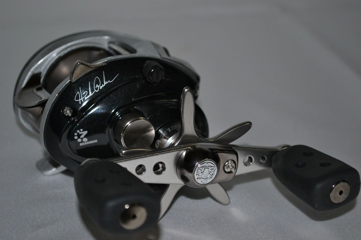 Abu Garcia Hank Parker Low Profile Baitcasting Reel 7 Bearing System 