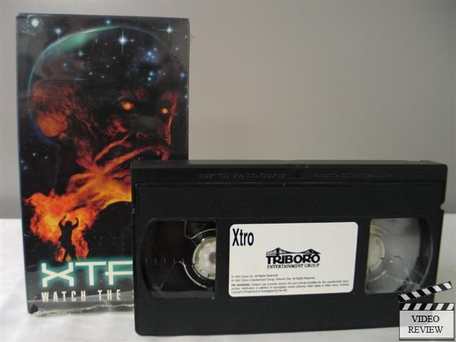 Xtro Watch the Skies VHS Sal Landi, Andrew Divoff, Jim Hanks